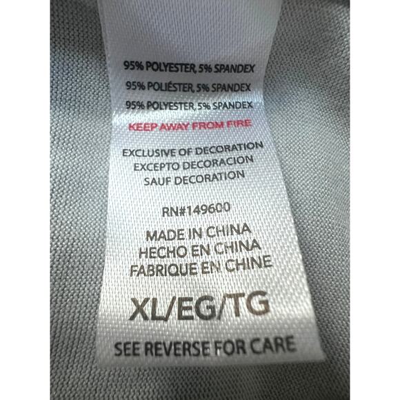 FLORA NIKROOZ WOMENS XLARGE JADE FLORAL PRINTED LONGSLEEVE PAJAMA TOP ONLY GREY - Picture 9 of 11